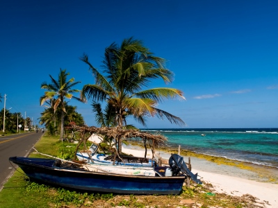 Boote in San Andres