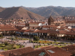 cuzco im suedamerikanischen peru