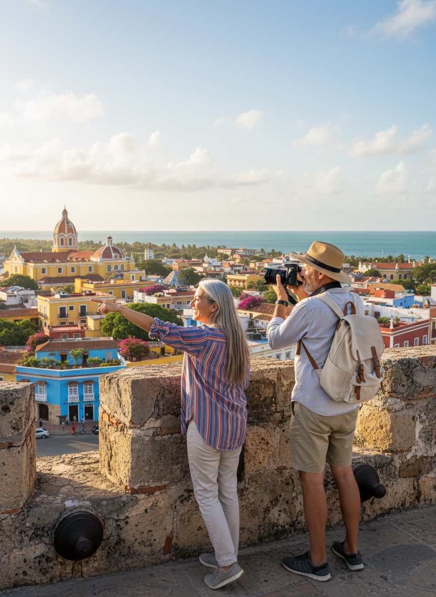 Reiseangebote 11 Touristen Cartagena de Indias - Südamerika Rundreise
