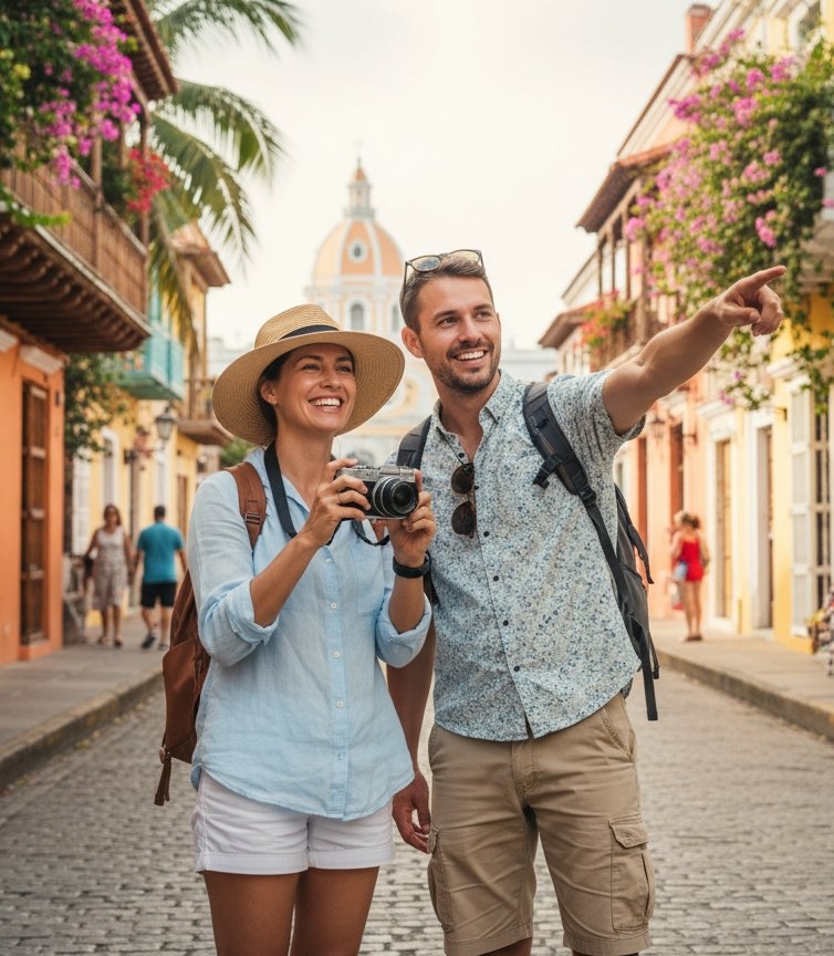 Wanderern in Kolumbien